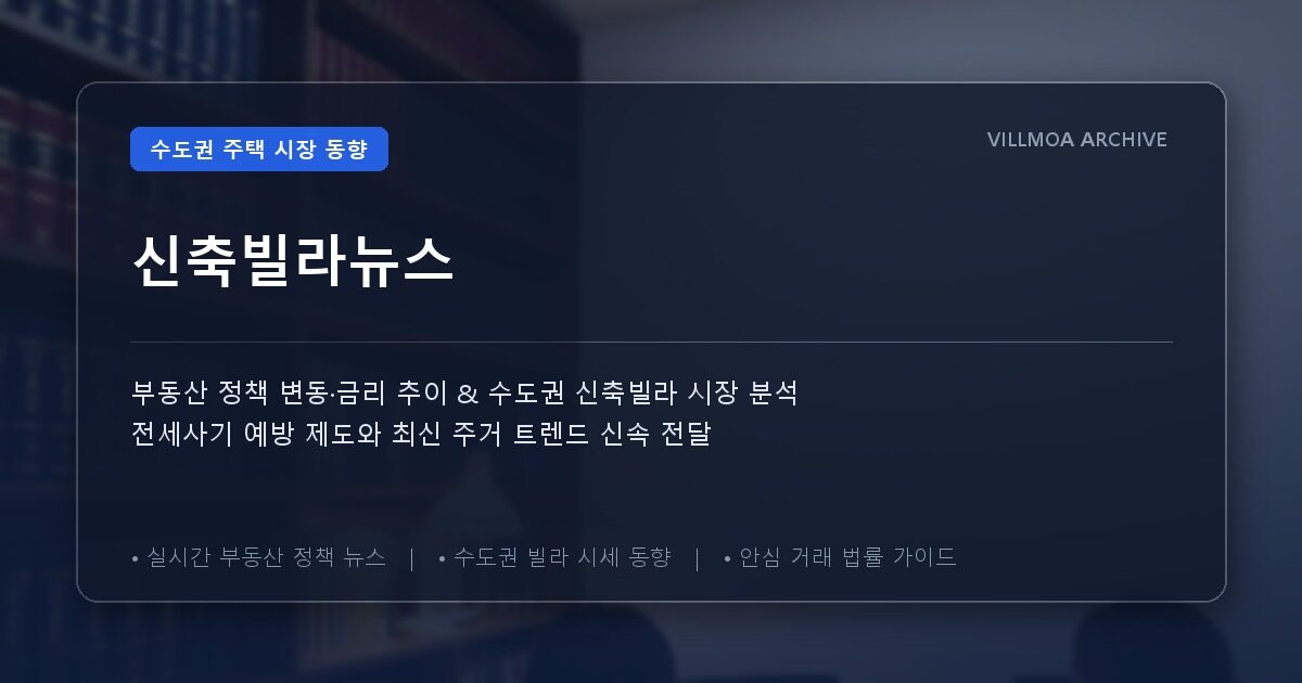 신축빌라뉴스